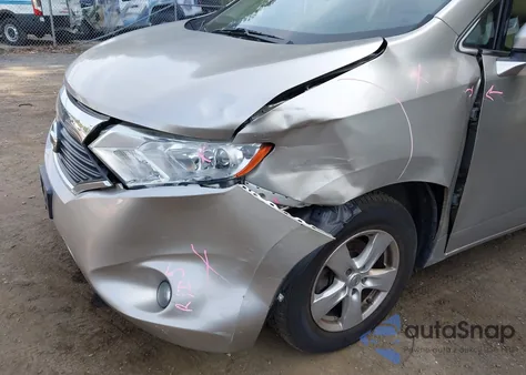 2013 Nissan Quest Sv from USA, damaged, VIN JN8AE2KPXD9063818
